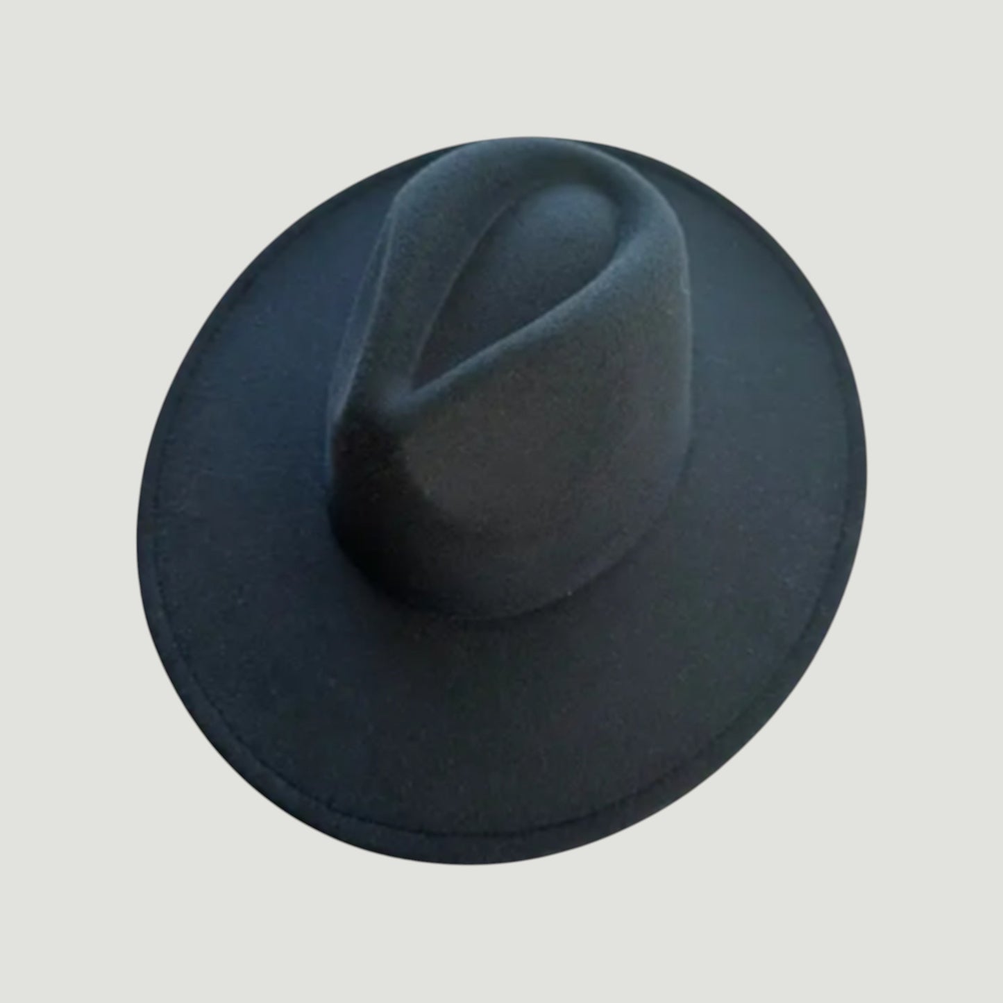 Vegan Felt Wide Brim Fedora Hat | 27 Colors | All-Season | SOLOVE