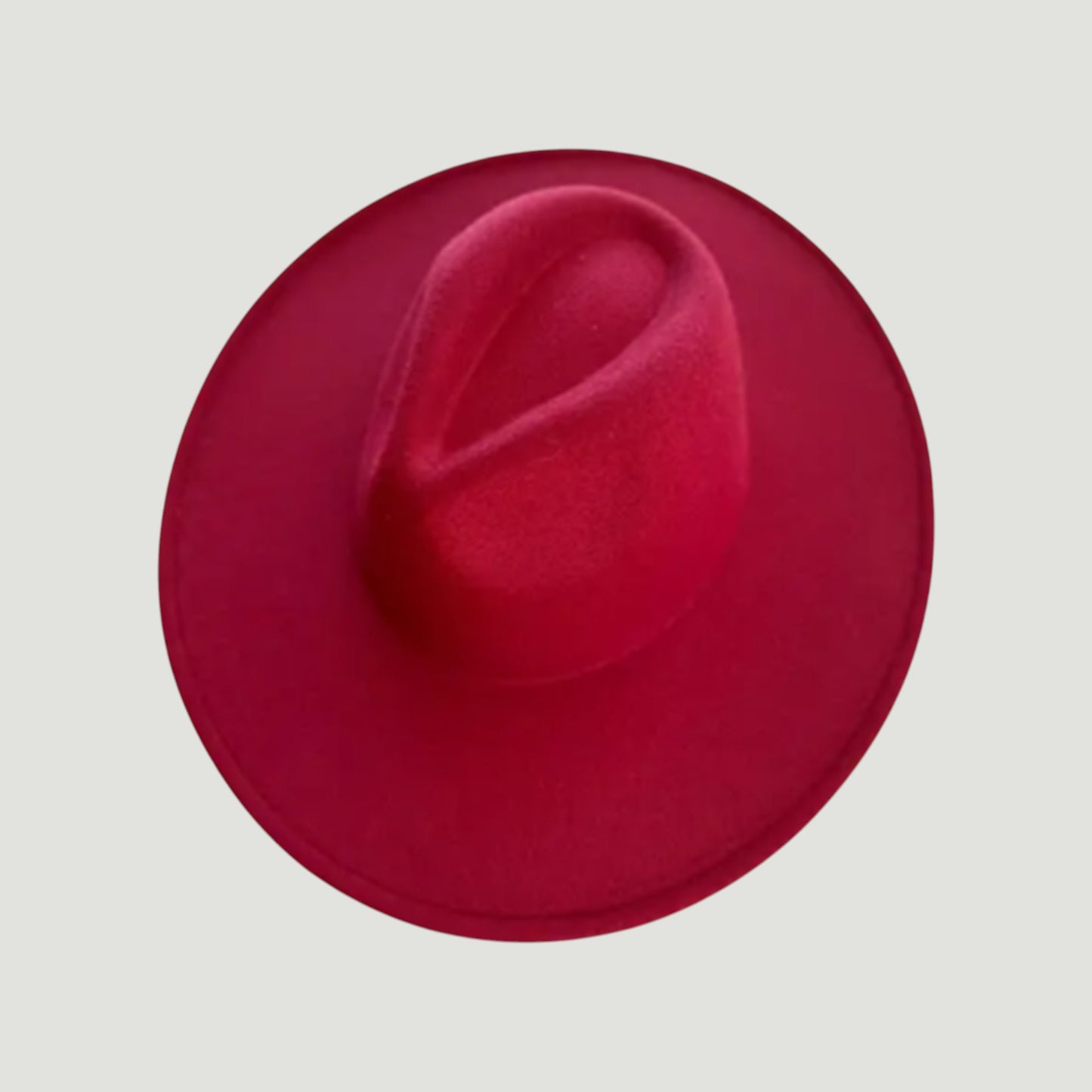 Vegan Felt Wide Brim Fedora Hat | 27 Colors | All-Season | SOLOVE