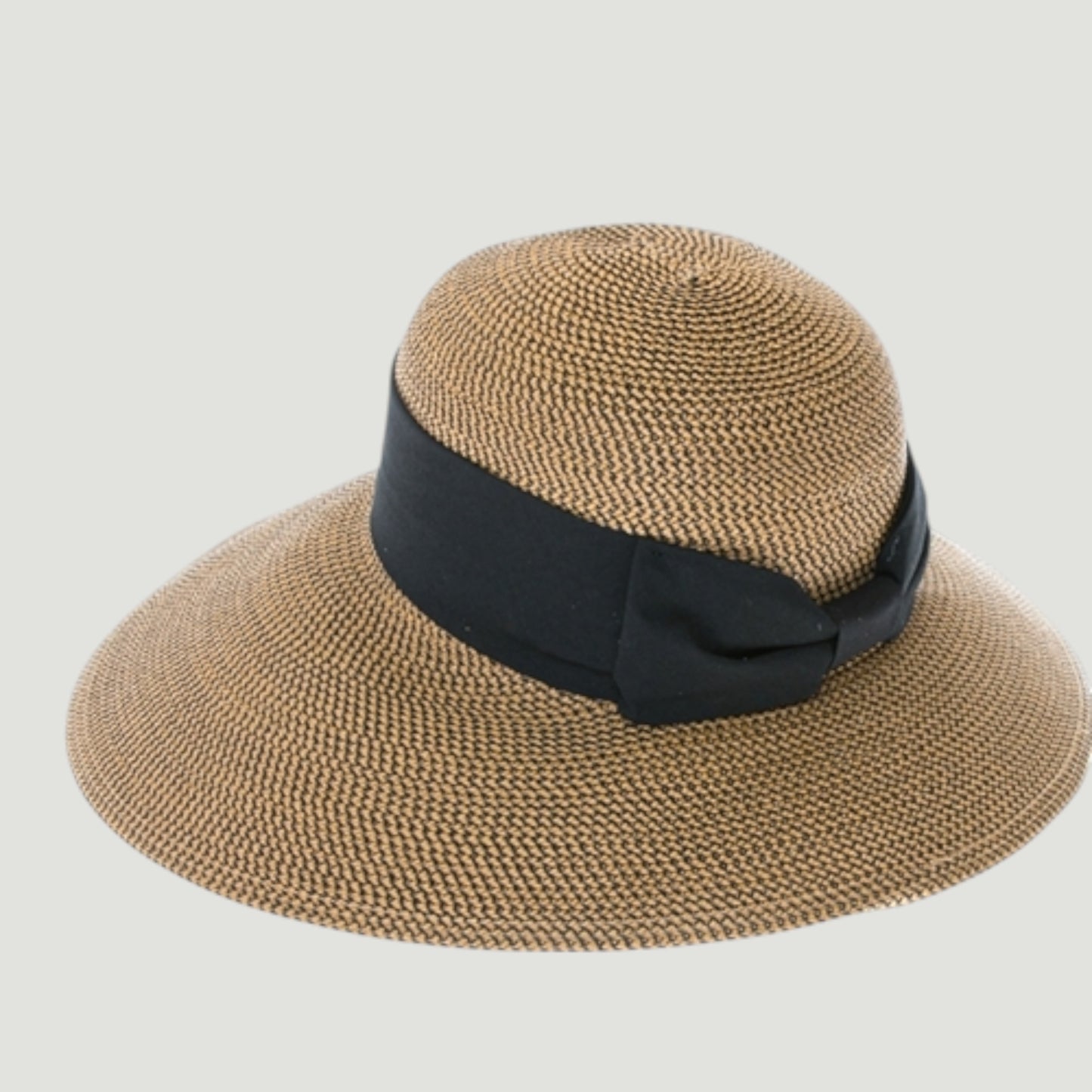 Straw Sun Hat Women UPF 50+ Wide Brim Faceframer Backless Beach Hat Packable Summer Hat