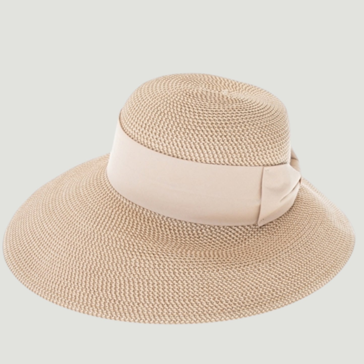 Straw Sun Hat Women UPF 50+ Wide Brim Faceframer Backless Beach Hat Packable Summer Hat