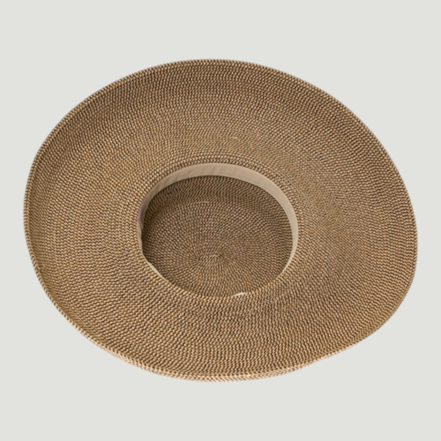 UPF 50+ Packable Straw Bucket Hat | Waterproof Wide Brim Flat Top Sun Hat