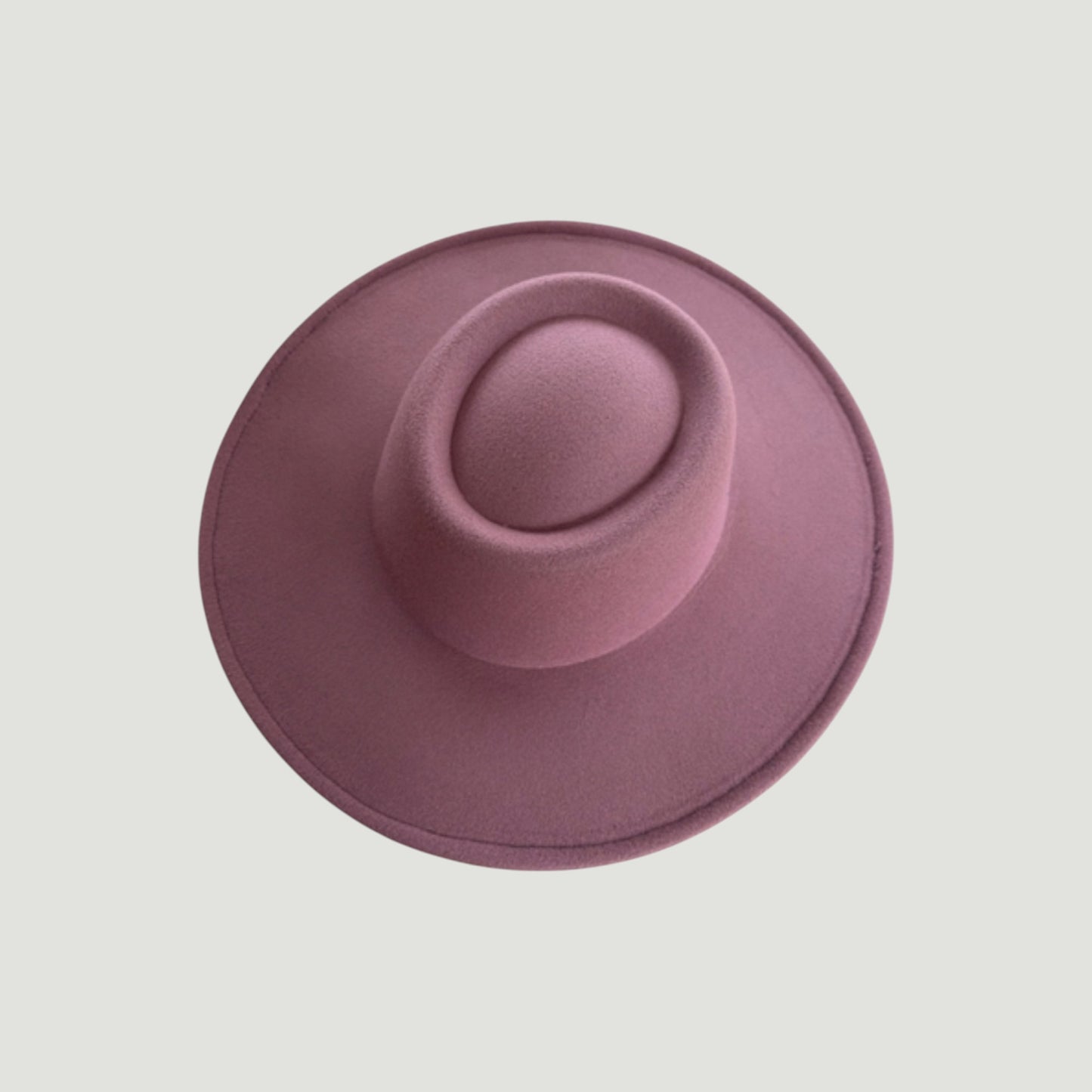 Vegan Felt Gambler Hat | Wide Brim Western