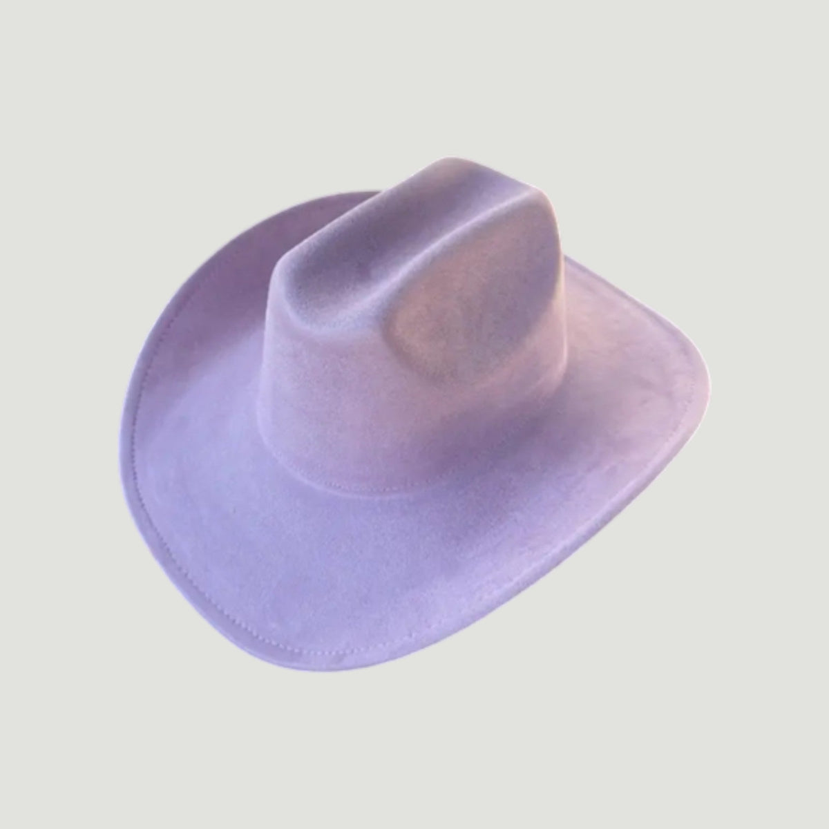 Vegan Suede Cattleman Hat B