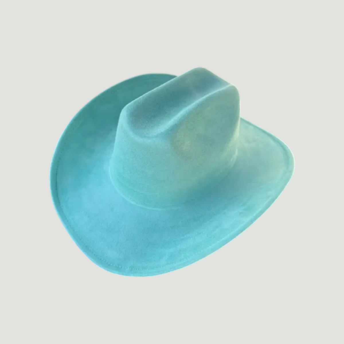 Vegan Suede Cattleman Hat B