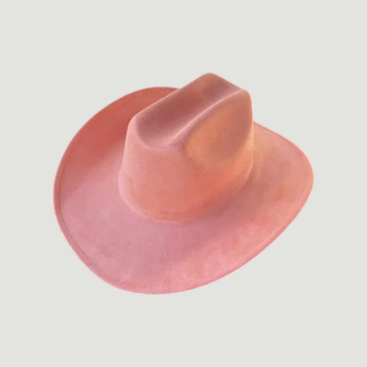 Vegan Suede Cattleman Cowboy Hat – Women's Wide Brim | SOLOVE