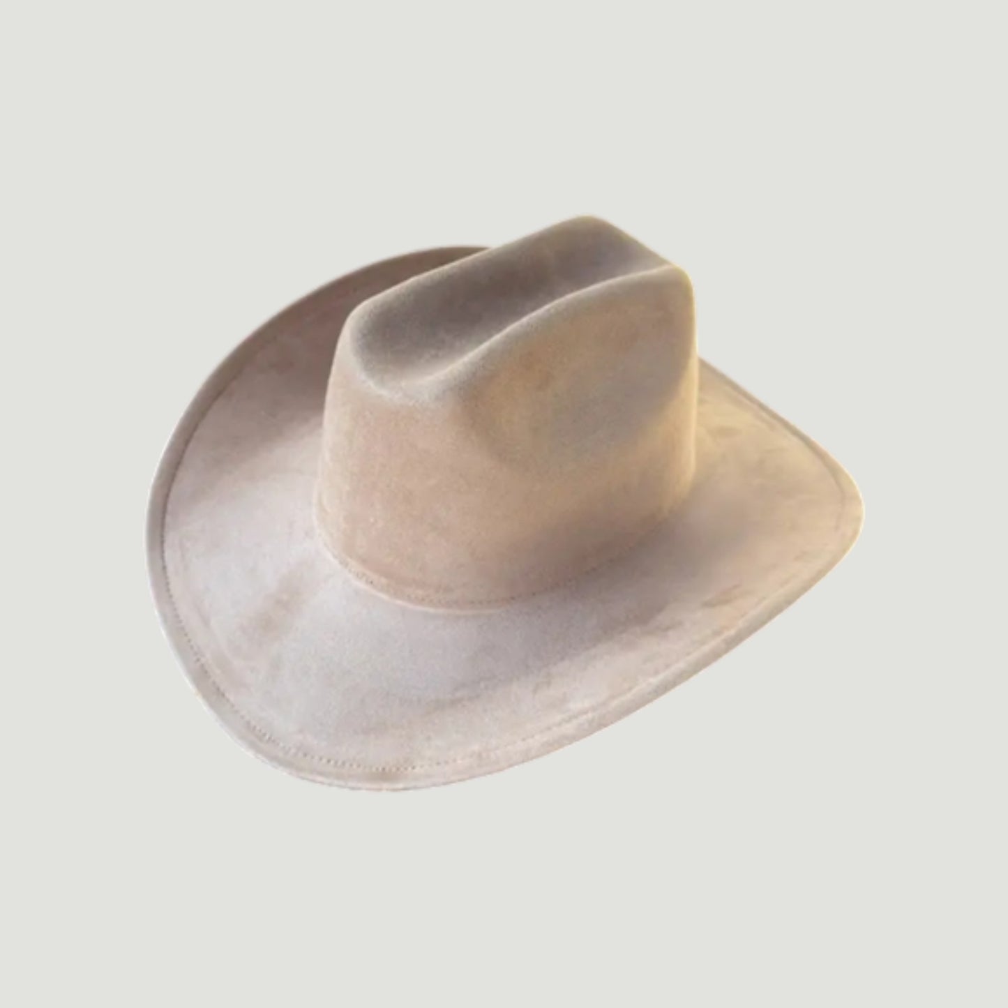 Vegan Suede Cattleman Cowboy Hat – Women's Wide Brim | SOLOVE