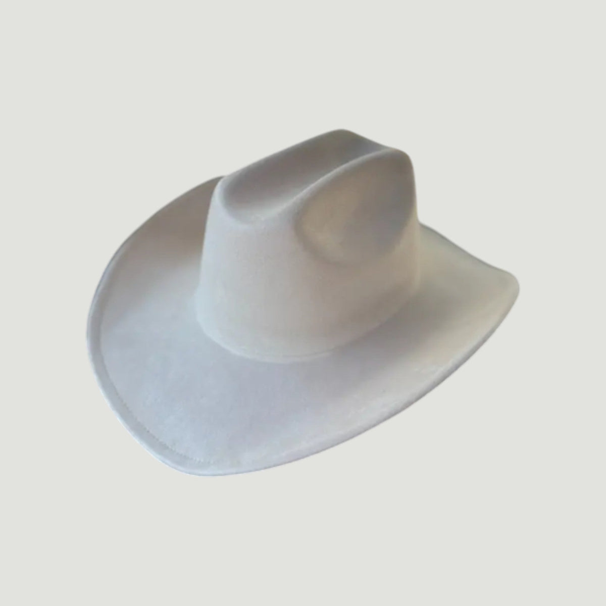 Vegan Suede Cattleman Hat B