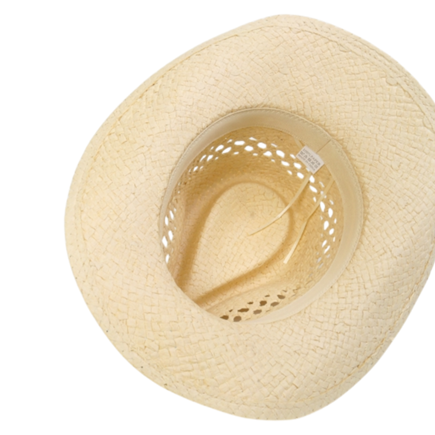 Open Weave Straw Cowboy Hat