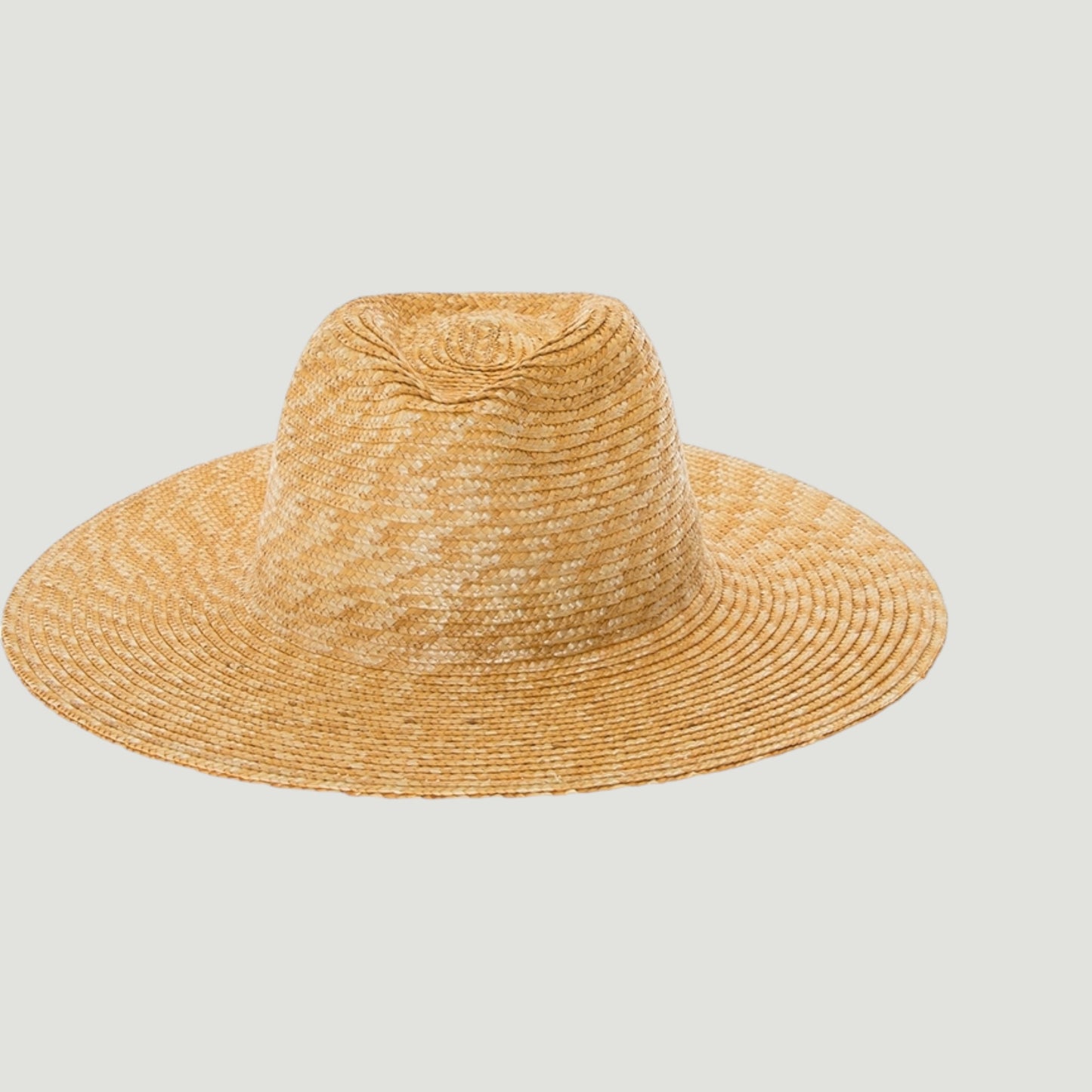 Wheat Straw Rancher Hat, Flat Brim, UPF 50+