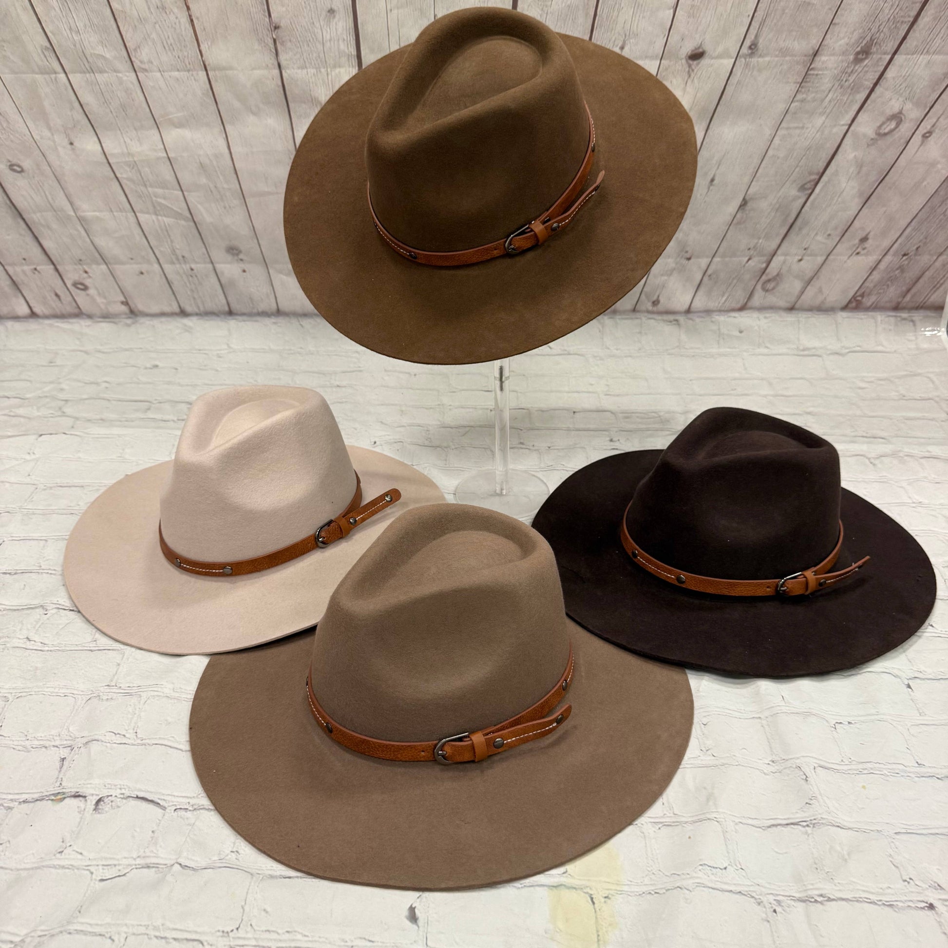 Belted Rancher Hat detail