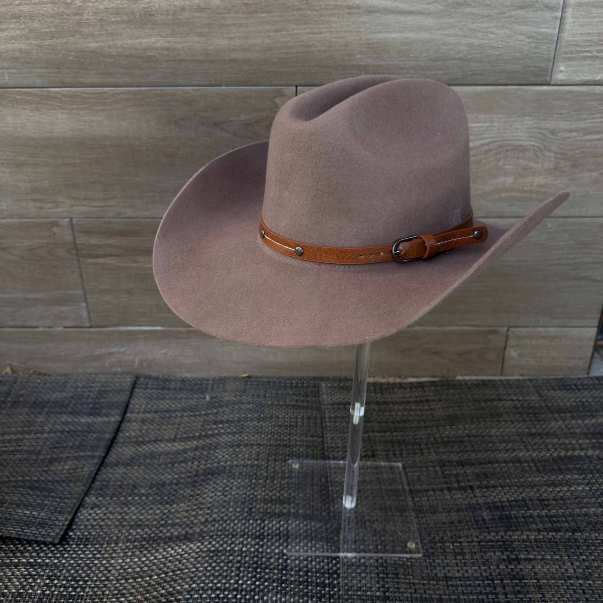 Premium Australian Wool Cowboy Hat with a Leather Belt