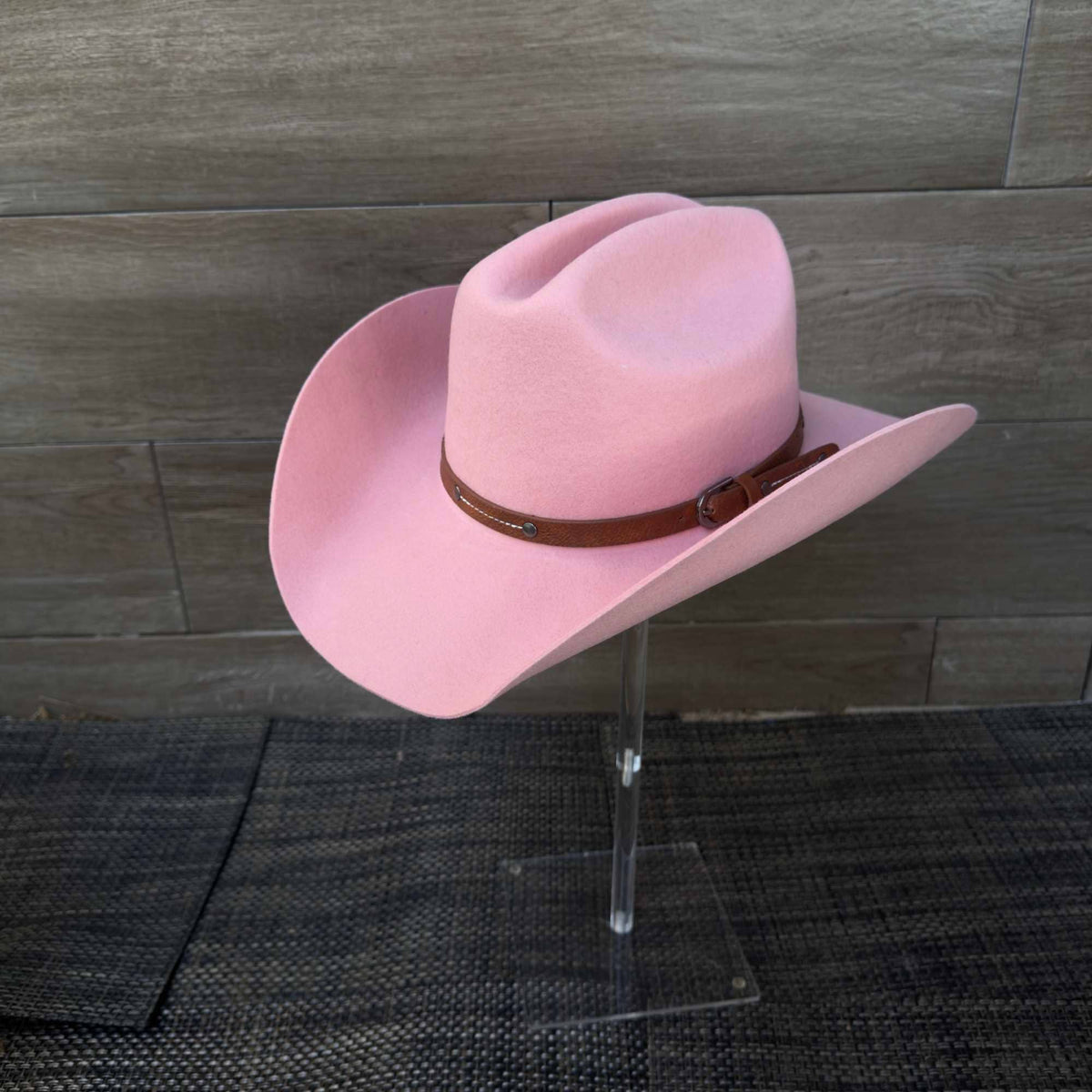 Premium Australian Wool Cowboy Hat with a Leather Belt