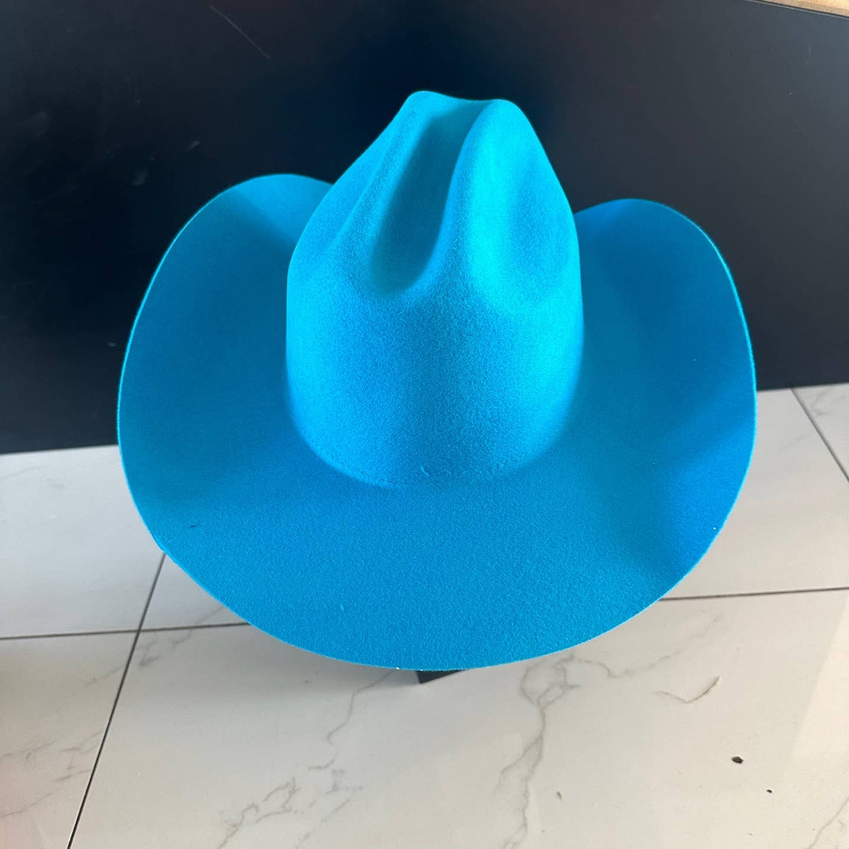 100% Australian Wool Cattleman Cowboy Hat – Shapeable Brim (Premium)