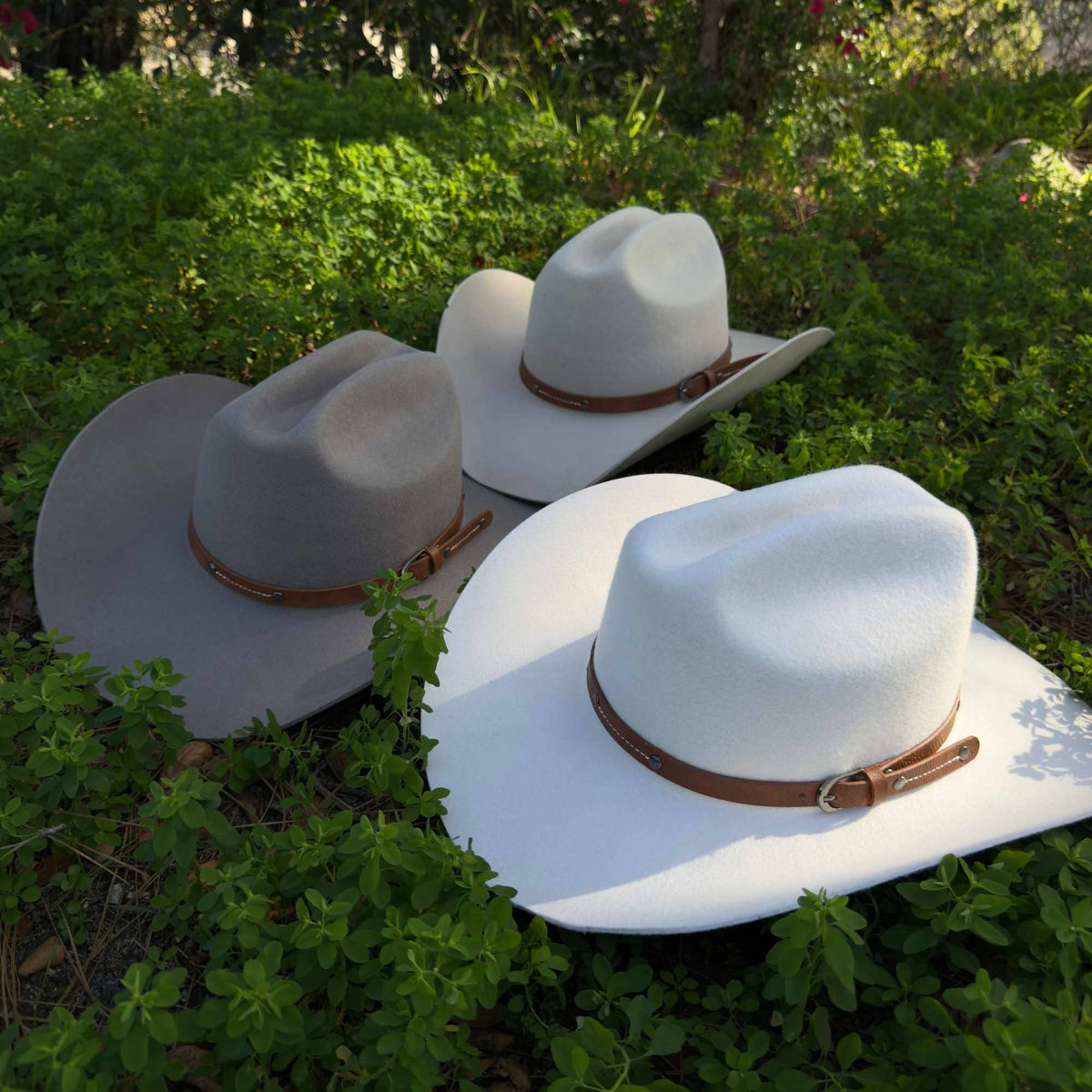 Premium Australian Wool Cowboy Hat with a Leather Belt