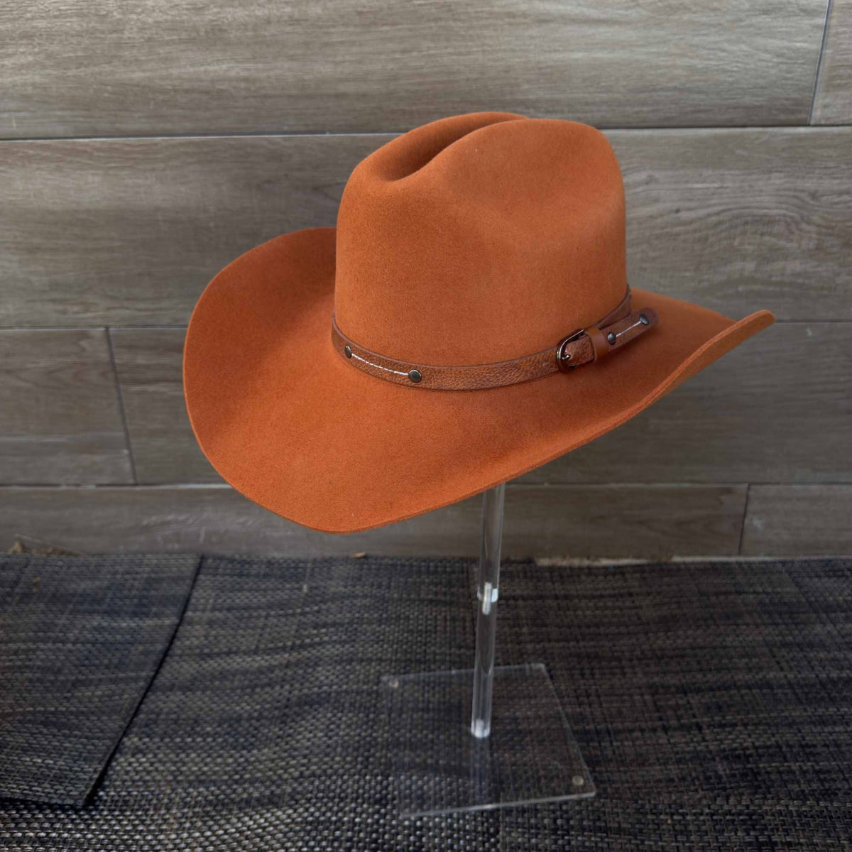 Premium Australian Wool Cowboy Hat with a Leather Belt