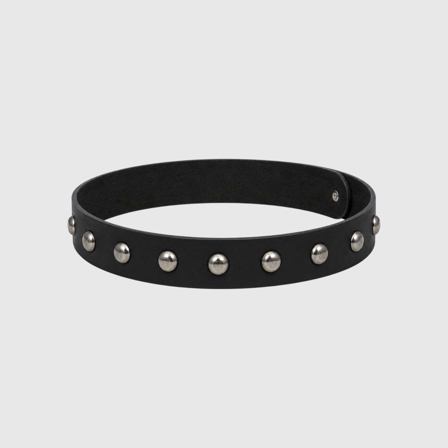 Western Round Stud Faux Leather Hat Band