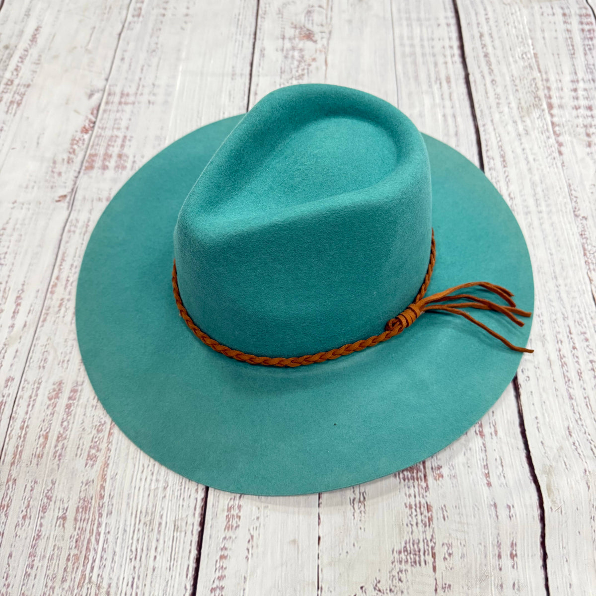 Suede Braid Rancher Hat detail