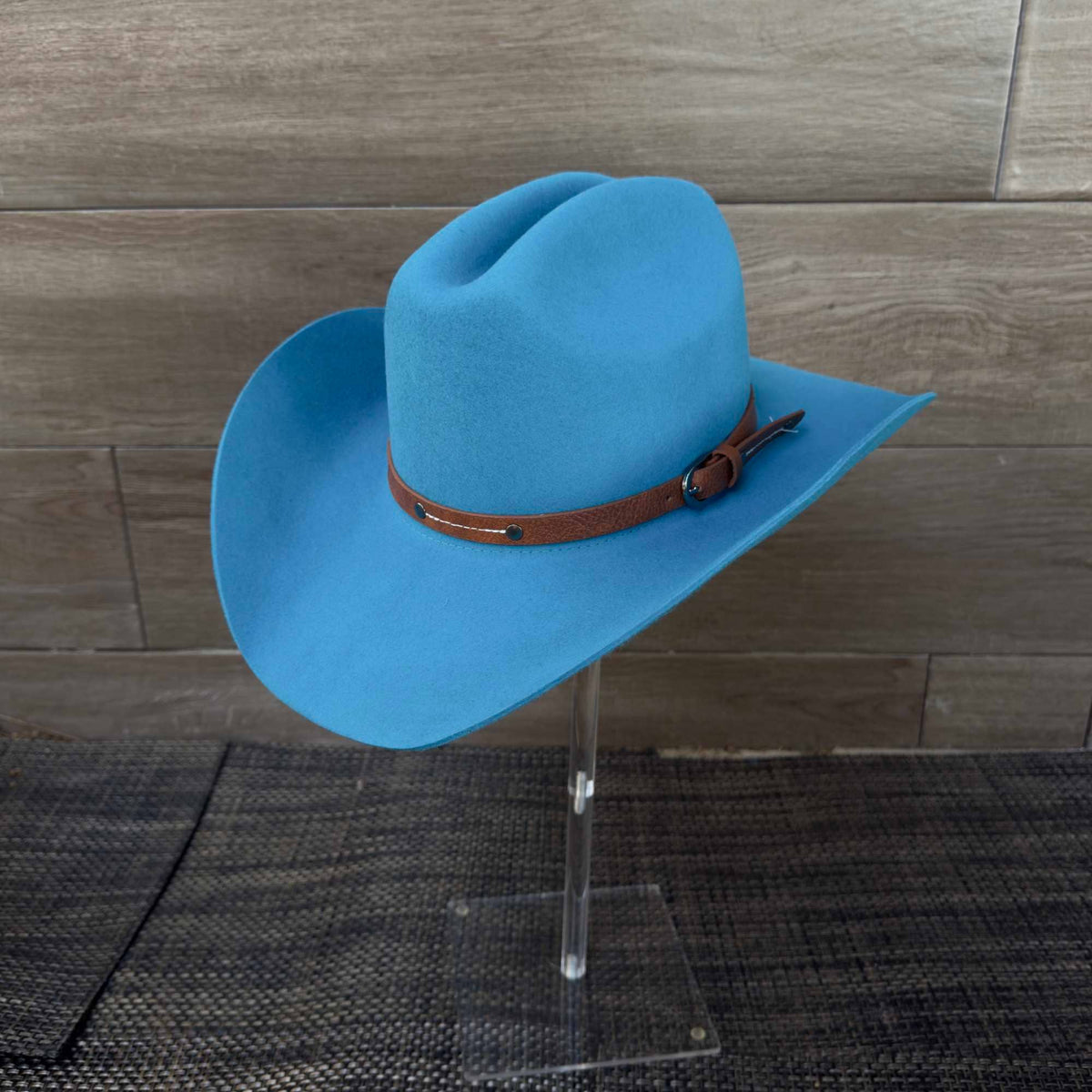 Premium Australian Wool Cowboy Hat with a Leather Belt
