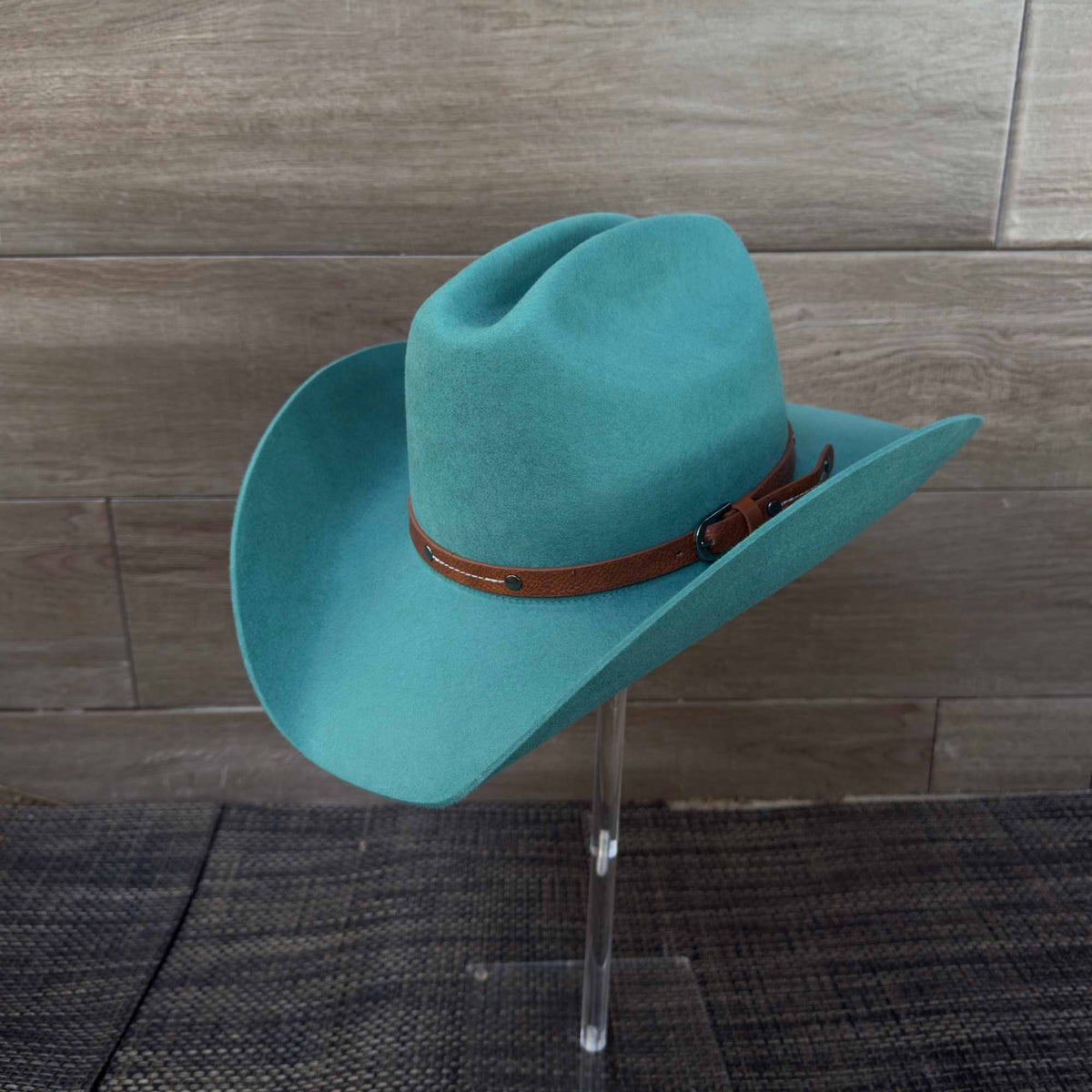 Premium Australian Wool Cowboy Hat with a Leather Belt