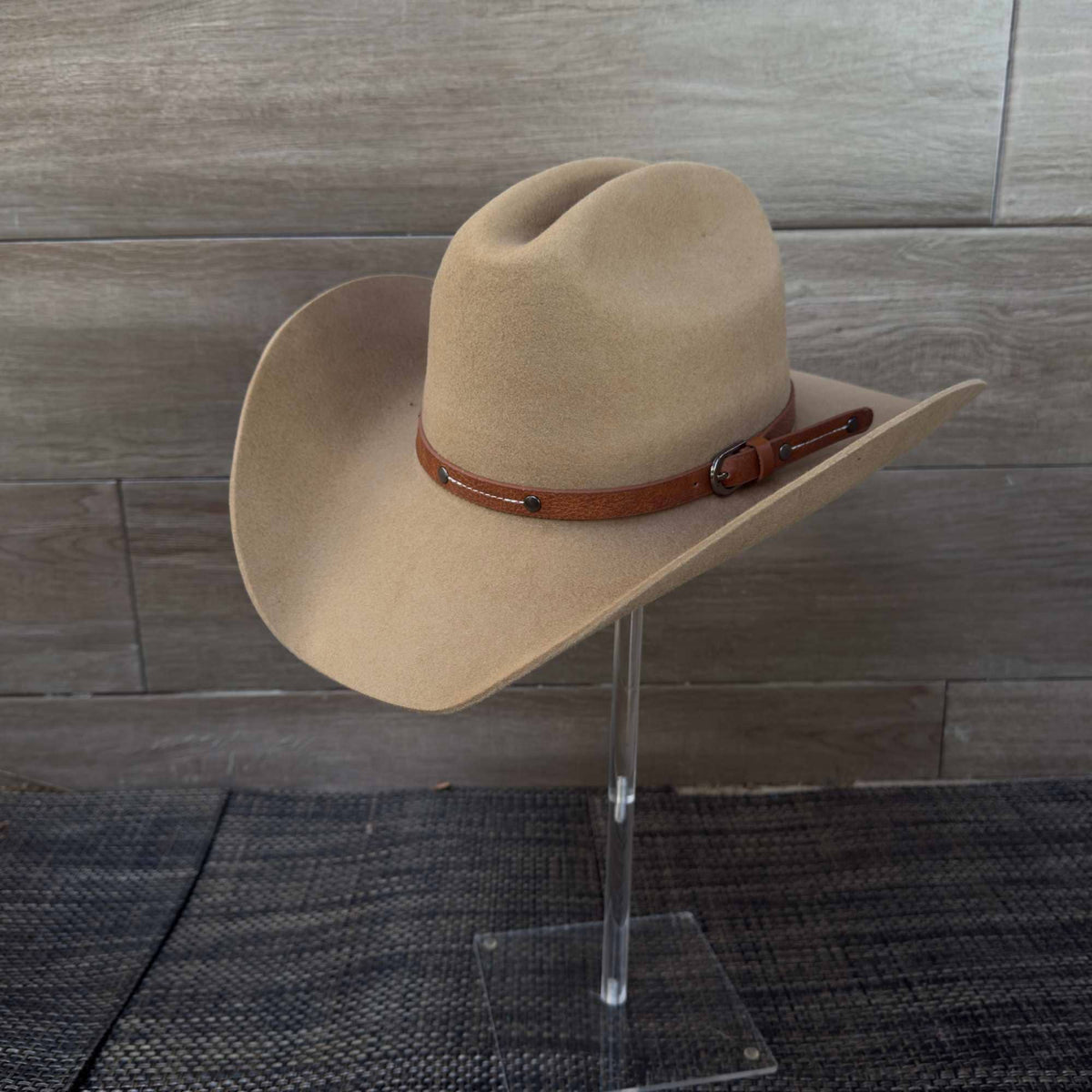 Premium Australian Wool Cowboy Hat with a Leather Belt