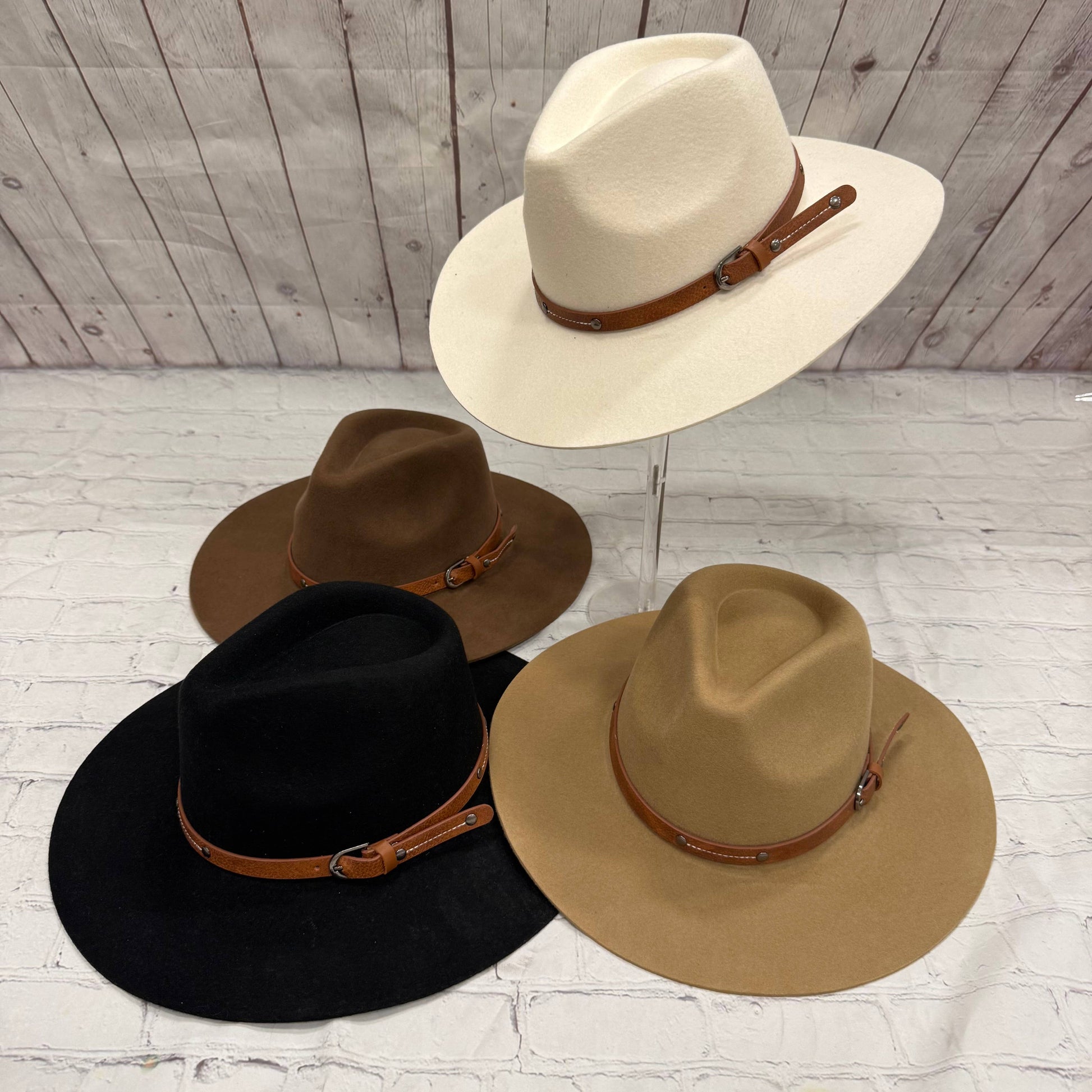 Belted Rancher Hat detail