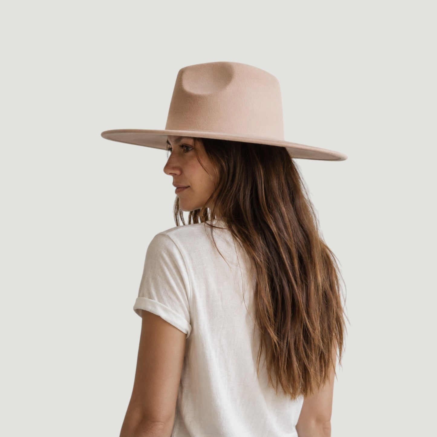 Vegan Felt Wide Brim Fedora Hat | 27 Colors | All-Season | SOLOVE