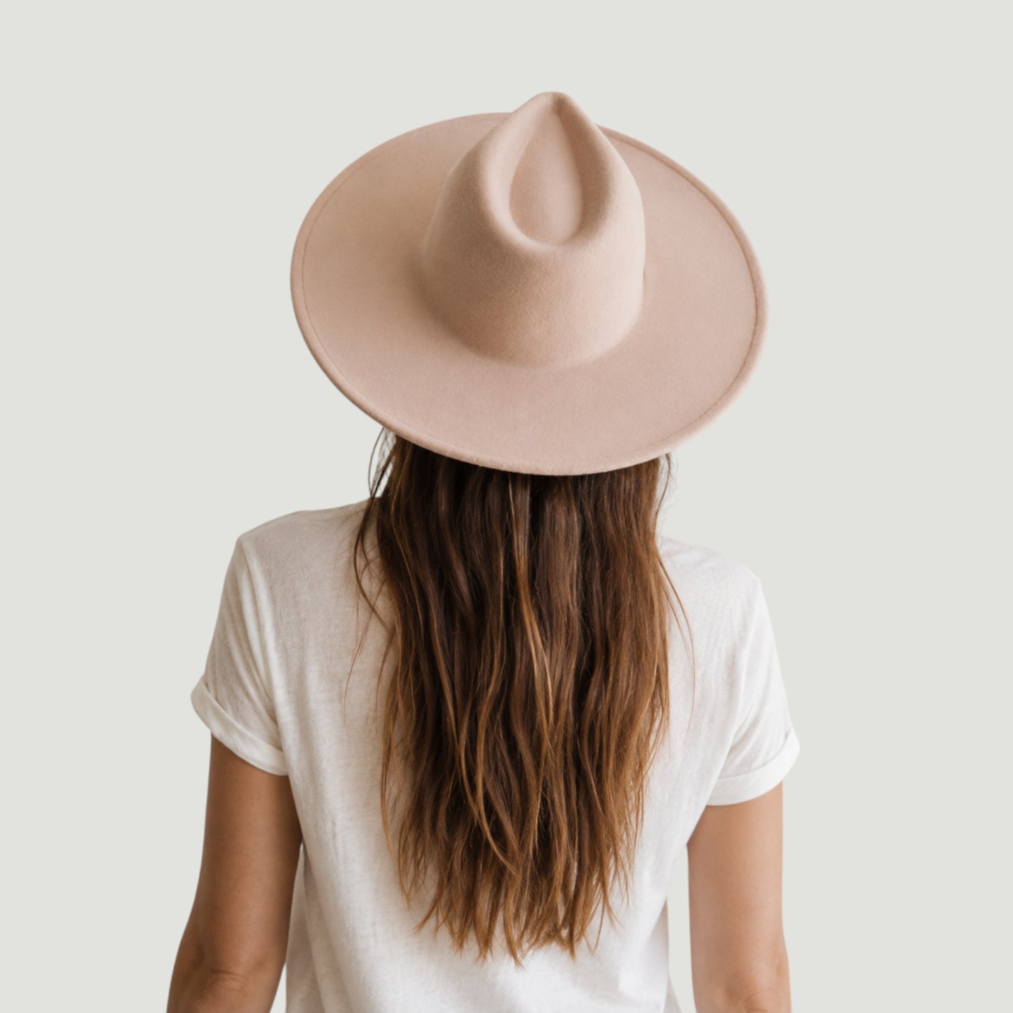 Vegan Felt Wide Brim Fedora Hat | 27 Colors | All-Season | SOLOVE