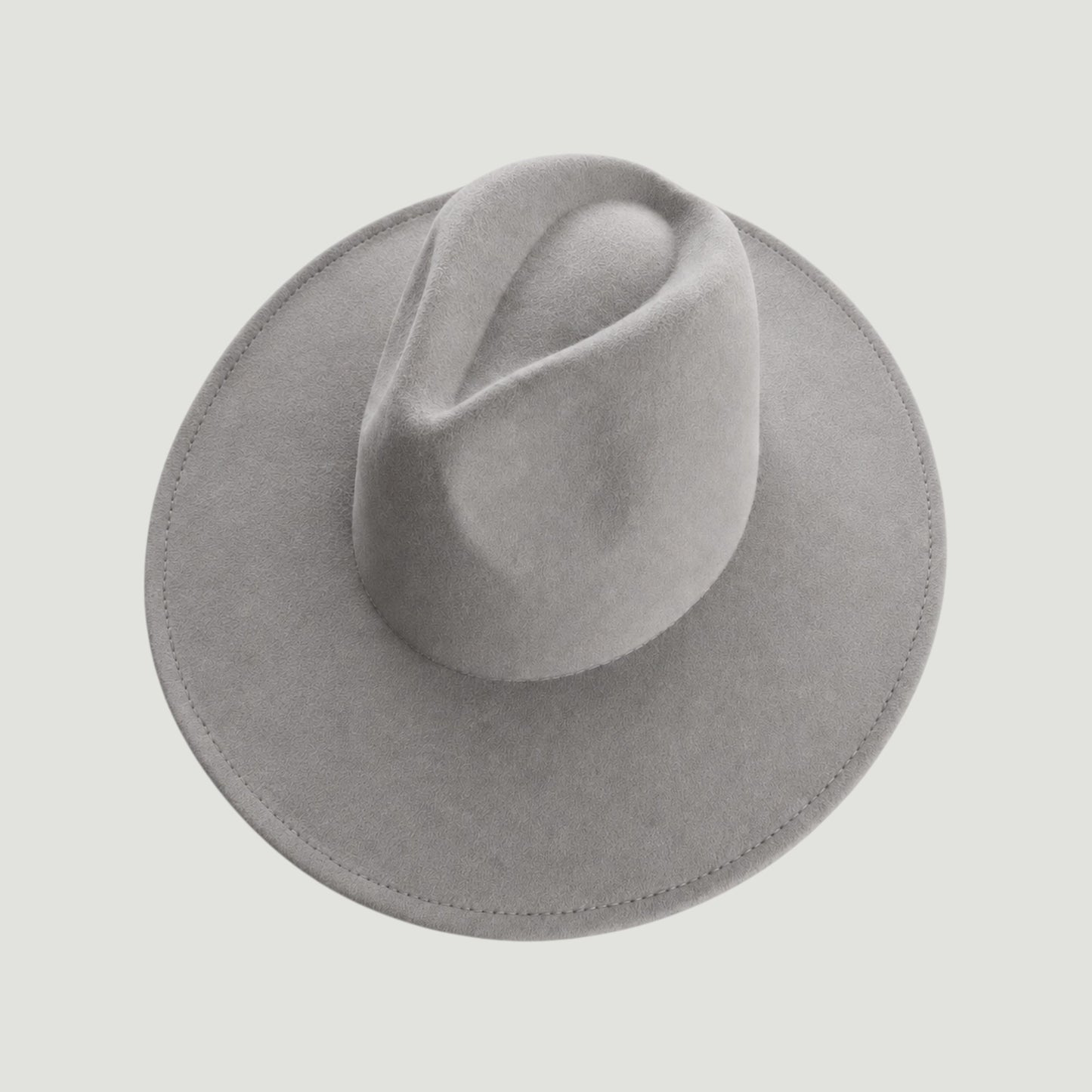 Vegan Felt Wide Brim Fedora Hat | 27 Colors | All-Season | SOLOVE