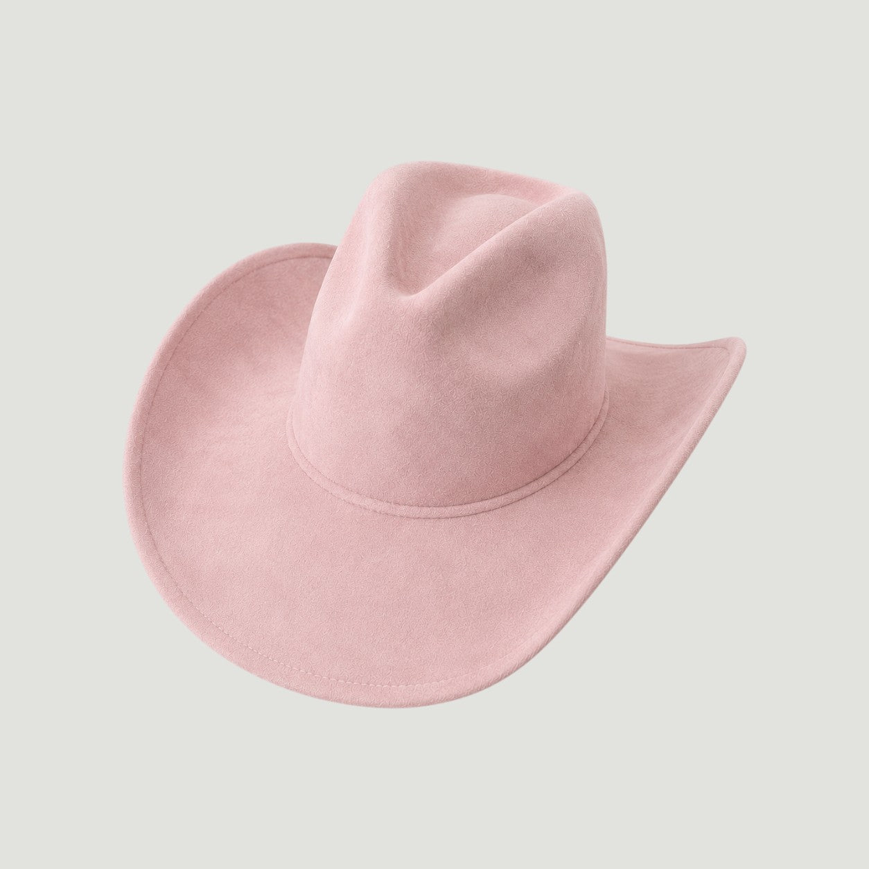 Western Cowboy Hat for Women – Vegan Suede Cattleman, Wide Flat Brim, 16 Colors, Adjustable | Country Concert & Festival