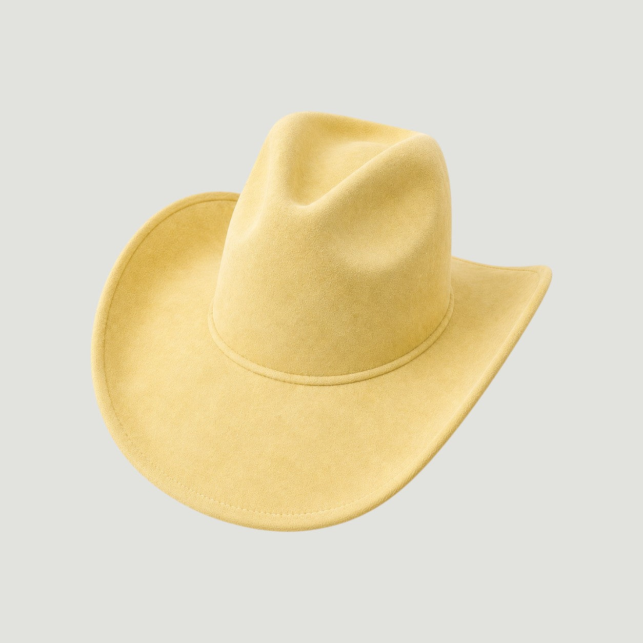 Western Cowboy Hat for Women – Vegan Suede Cattleman, Wide Flat Brim, 16 Colors, Adjustable | Country Concert & Festival