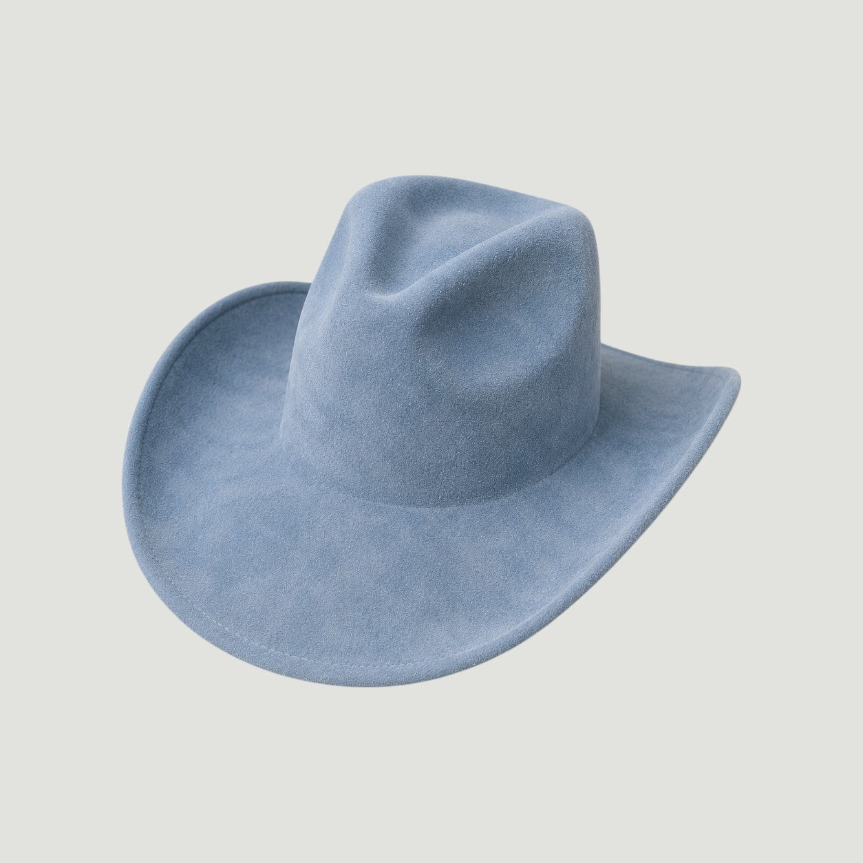 Western Cowboy Hat for Women – Vegan Suede Cattleman, Wide Flat Brim, 16 Colors, Adjustable | Country Concert & Festival