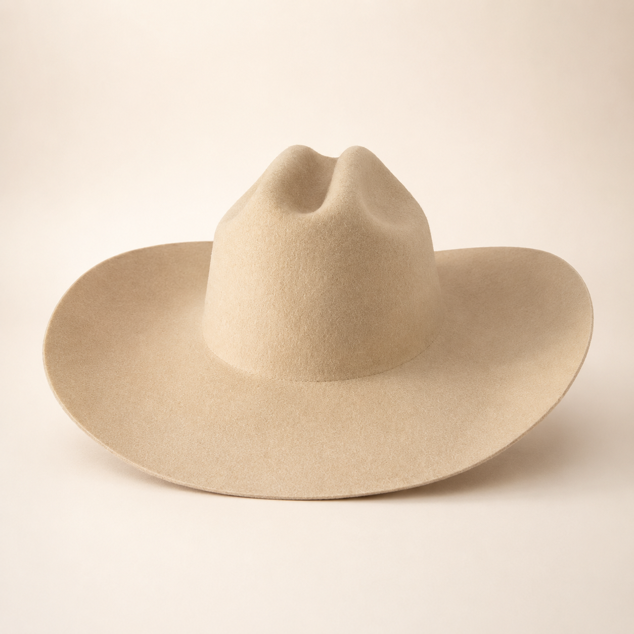 100% Australian Wool Cattleman Cowboy Hat – Shapeable Brim