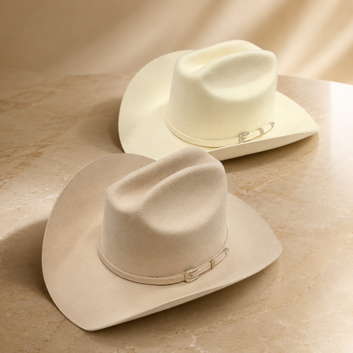 Belt Accent Cattleman Cowboy Hat, 100% Australian Wool – Women's | SOLOVE
