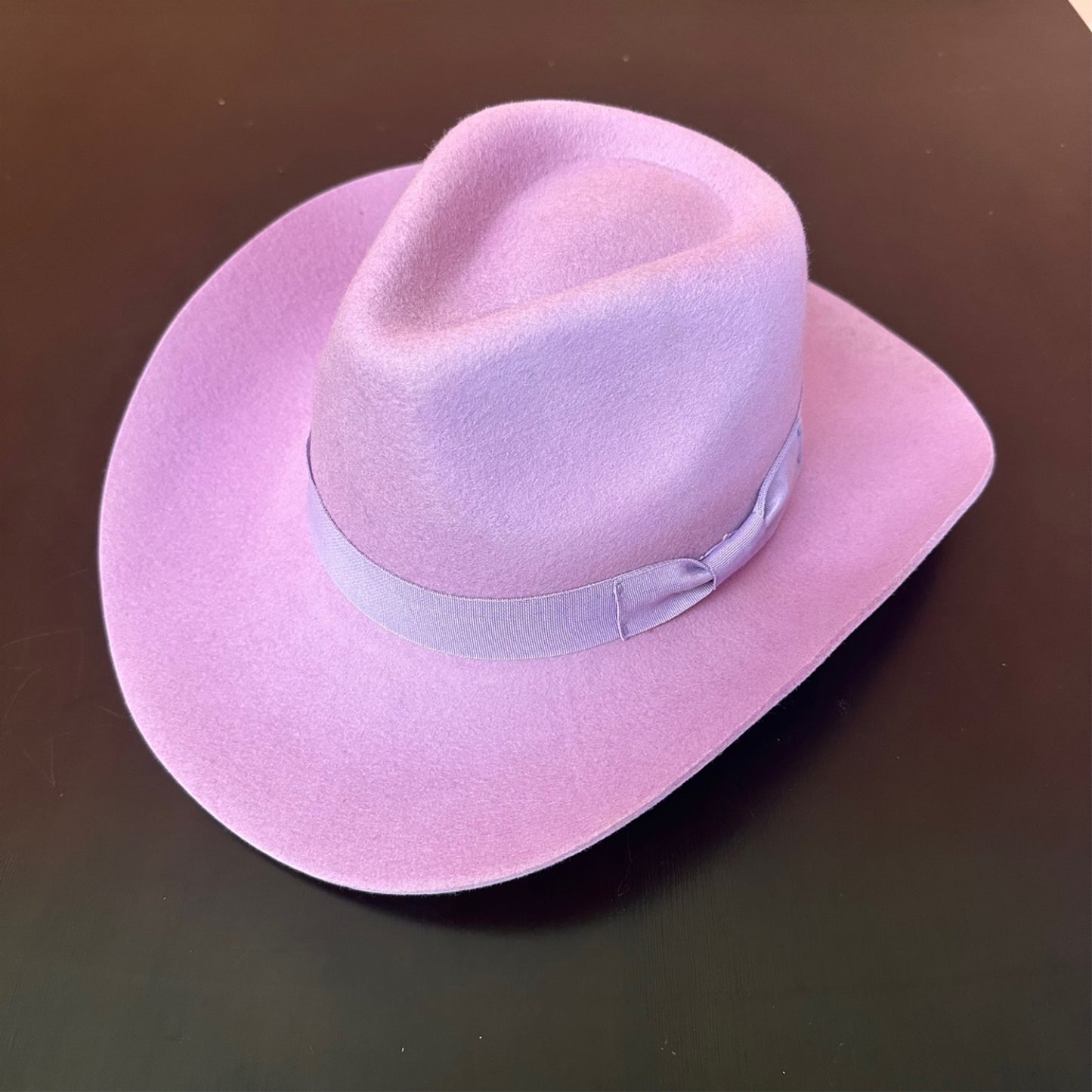 WOOL RANCHER COWBOY  HAT W/ RIBBON