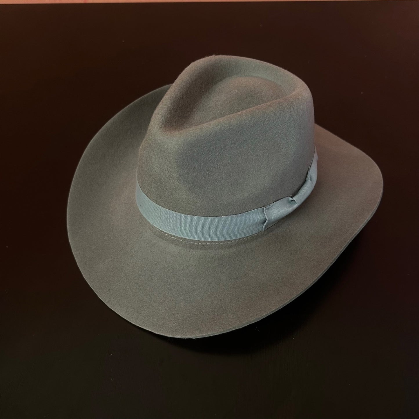 WOOL RANCHER COWBOY  HAT W/ RIBBON