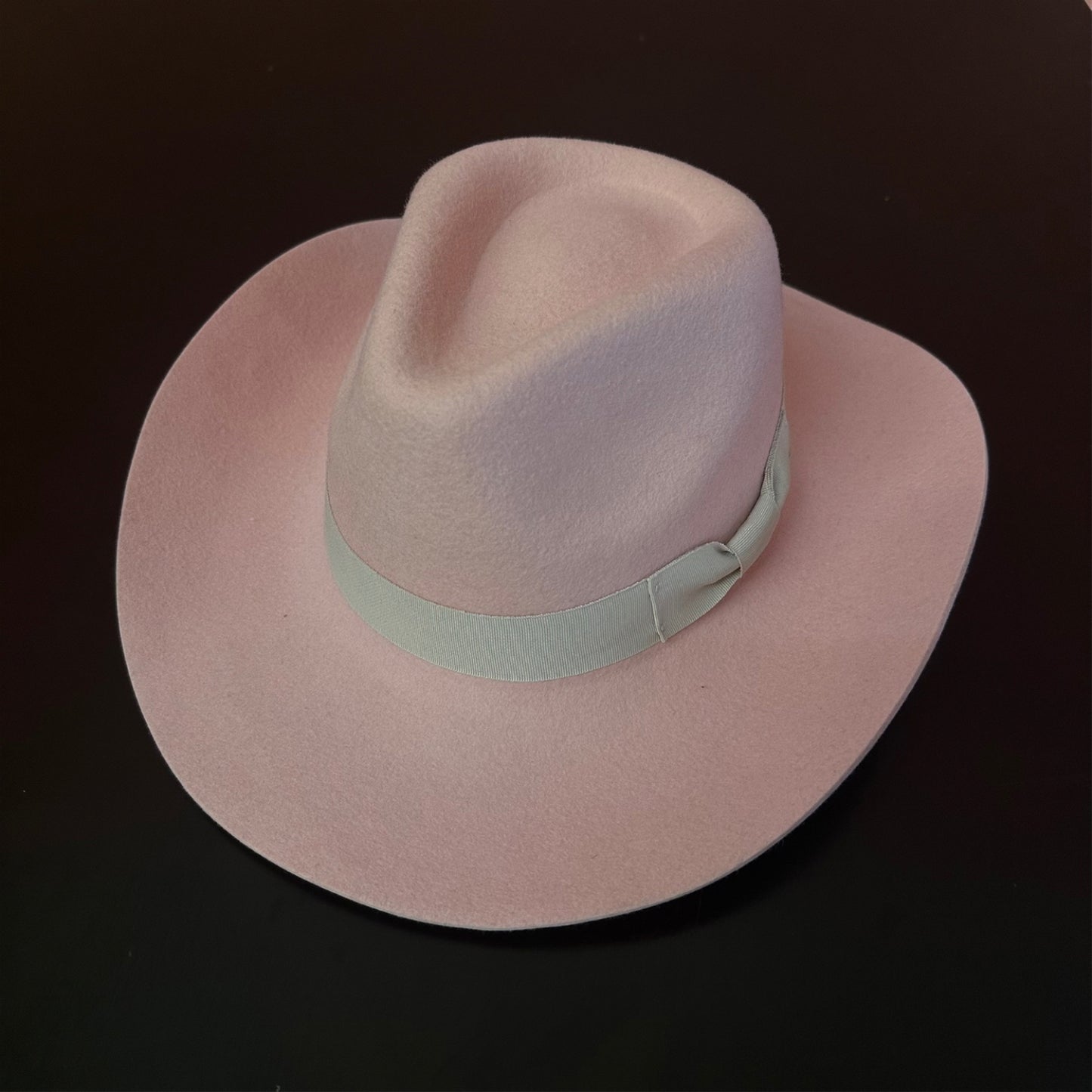 WOOL RANCHER COWBOY  HAT W/ RIBBON