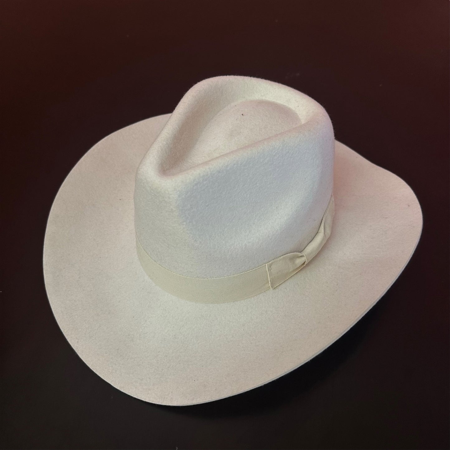 WOOL RANCHER COWBOY  HAT W/ RIBBON