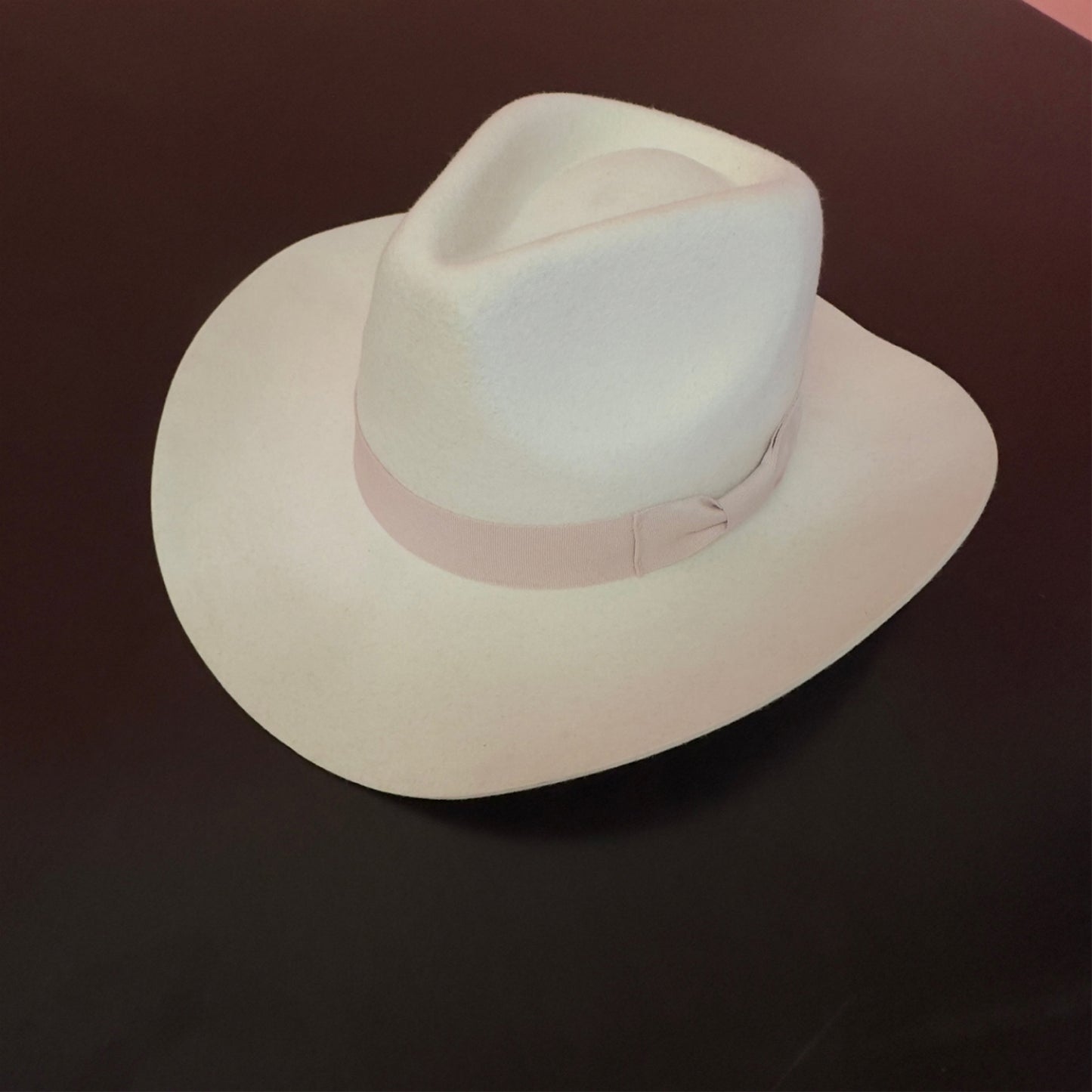 WOOL RANCHER COWBOY  HAT W/ RIBBON