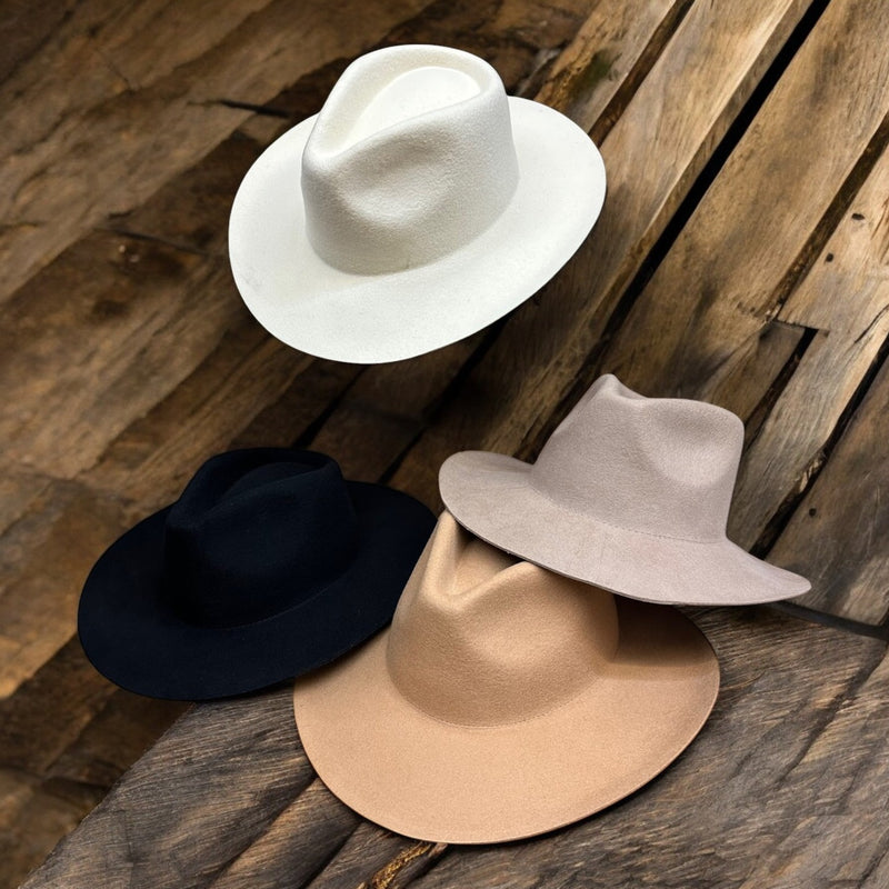 Austrian Wool Rancher Hat – Women's Wide Brim Western | SOLOVE