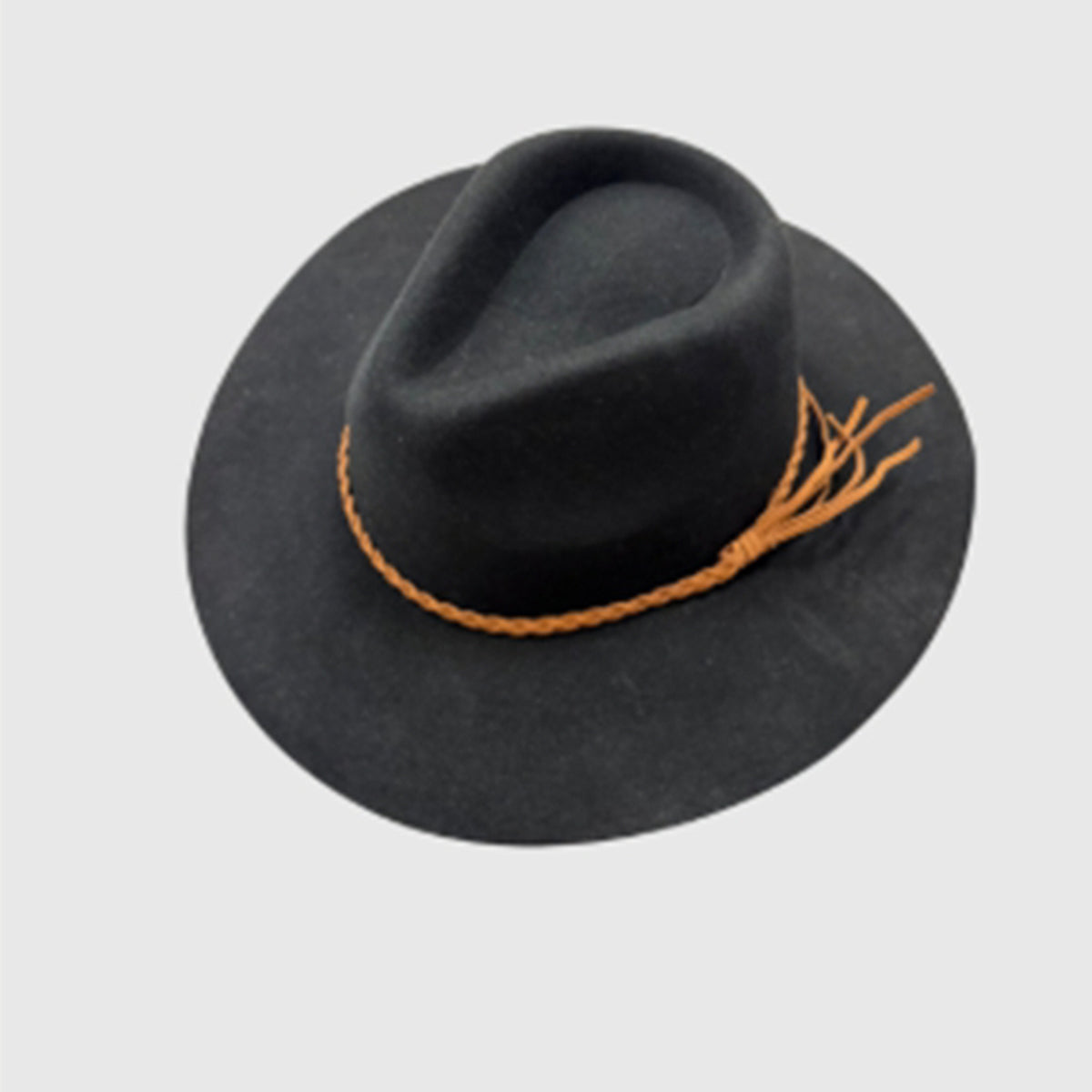 Suede Braid Rancher Hat