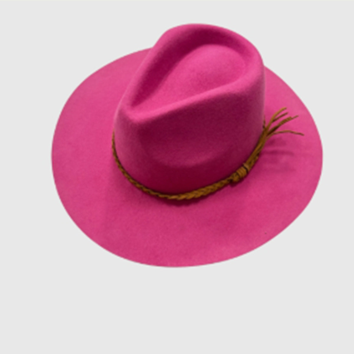 Suede Braid Rancher Hat