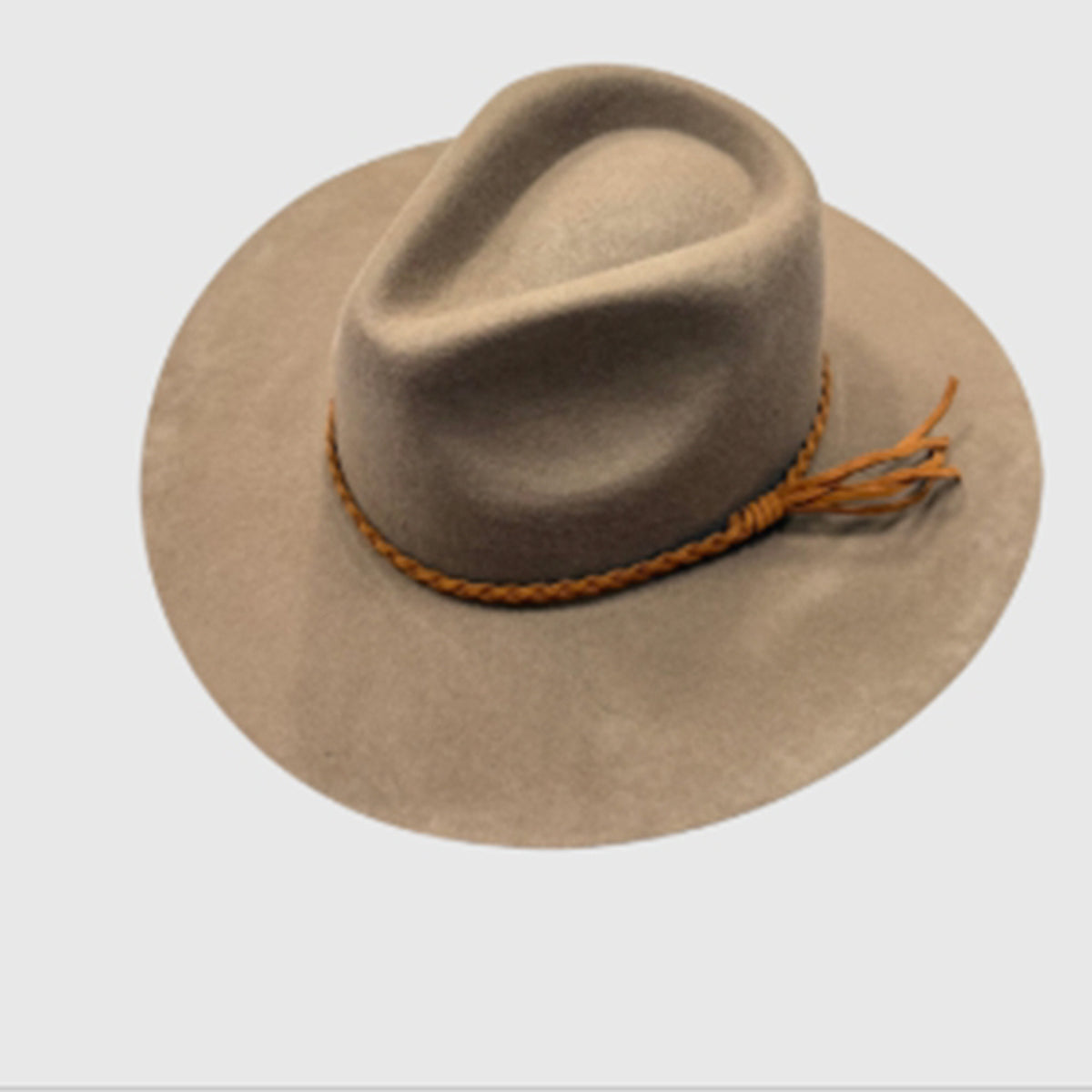 Suede Braid Rancher Hat