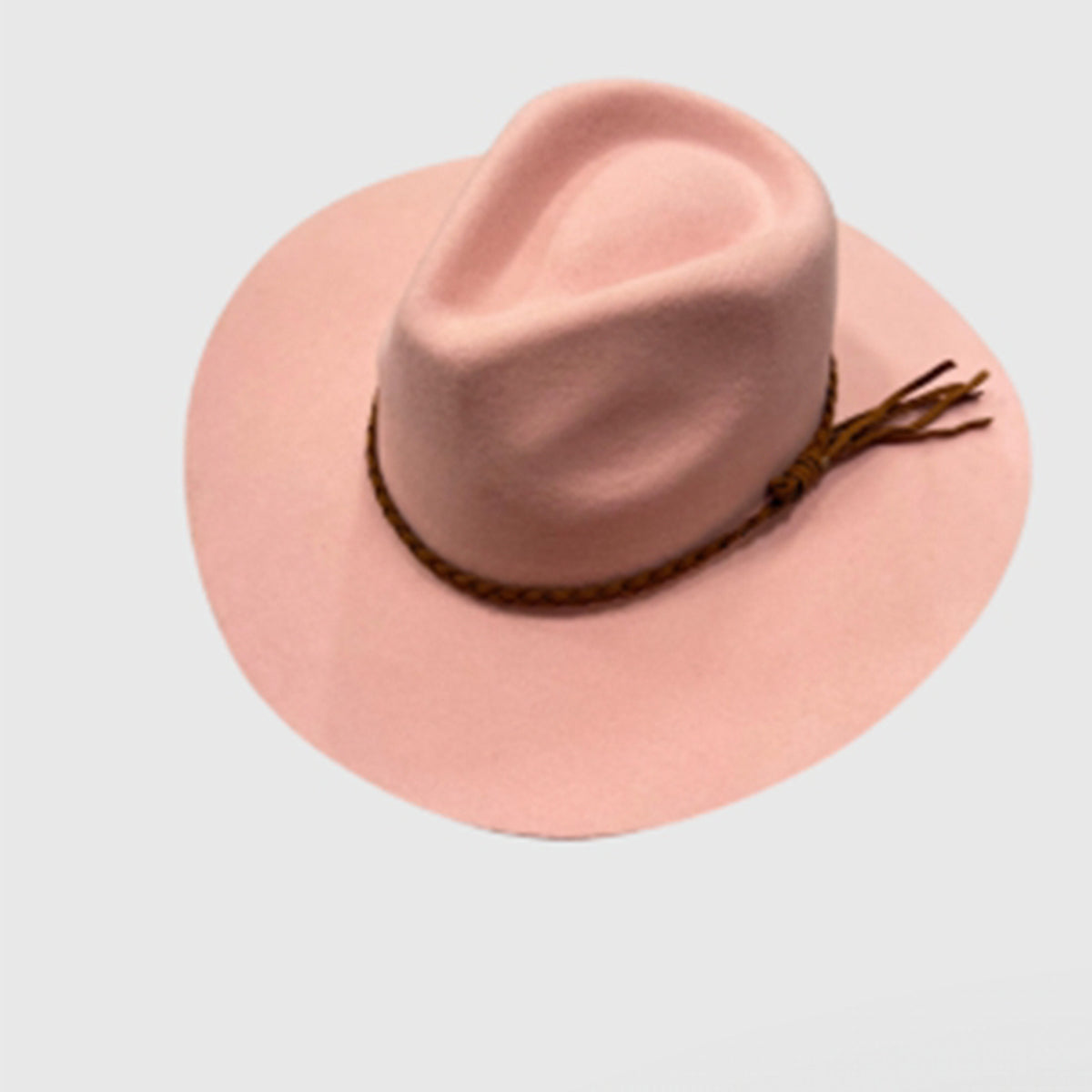 Suede Braid Rancher Hat