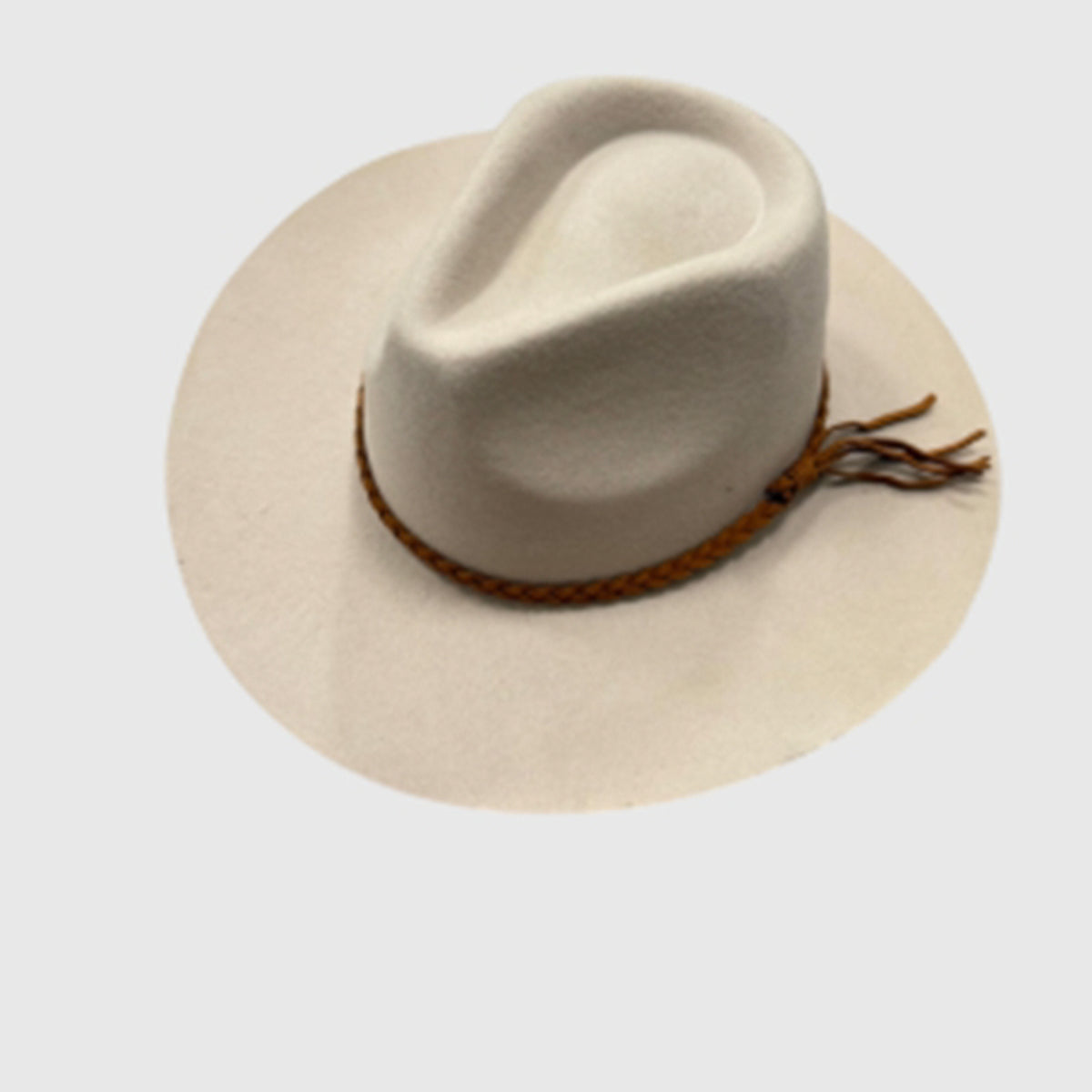 Suede Braid Rancher Hat