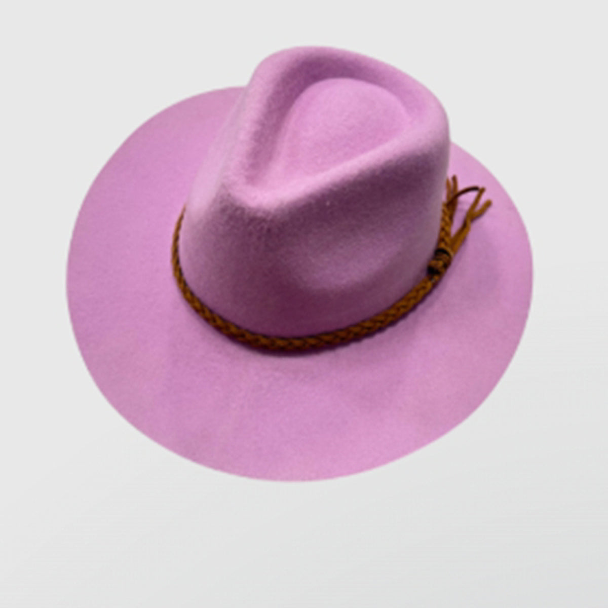 Suede Braid Rancher Hat