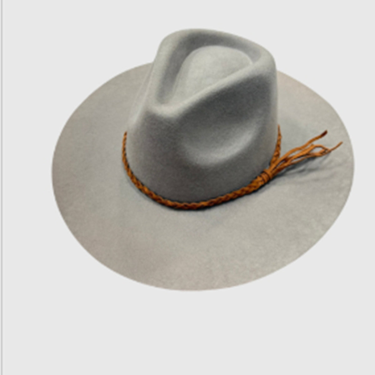 Suede Braid Rancher Hat
