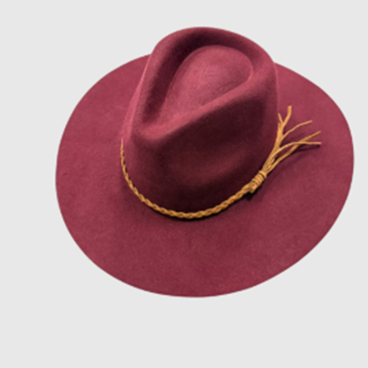 Suede Braid Rancher Hat