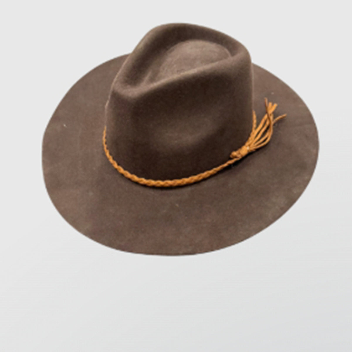Suede Braid Rancher Hat
