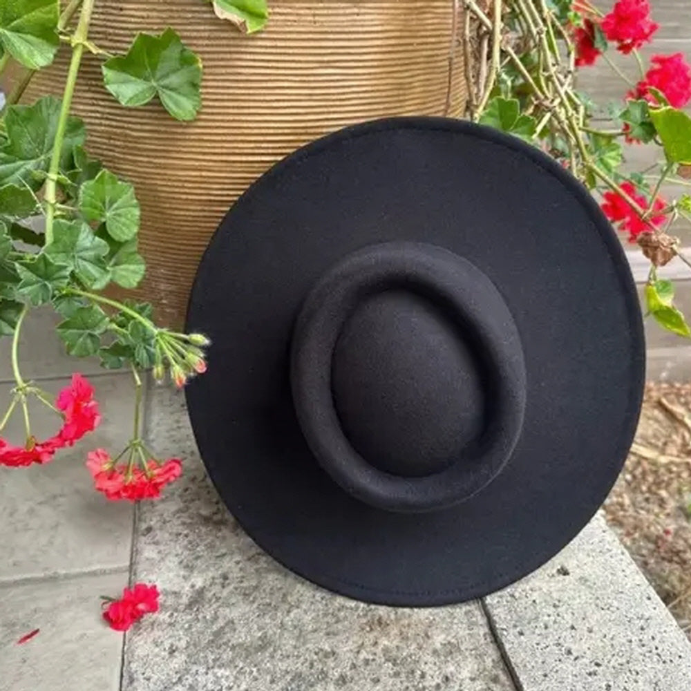 Vegan Felt Gambler Hat