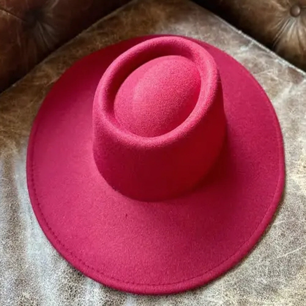 Vegan Felt Gambler Hat